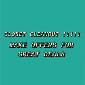 big closet clean out!!